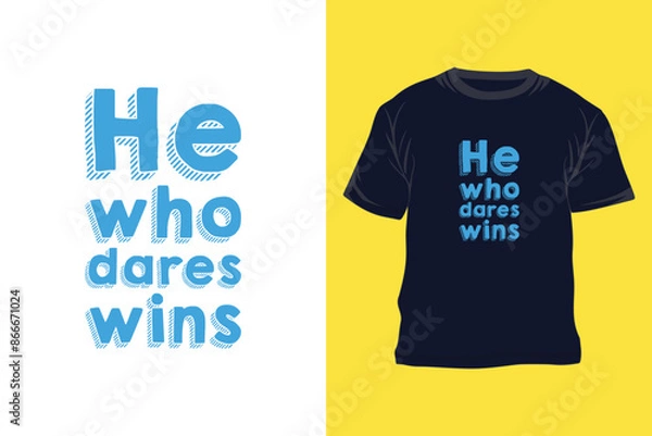 Fototapeta Typography t-shirt design. 