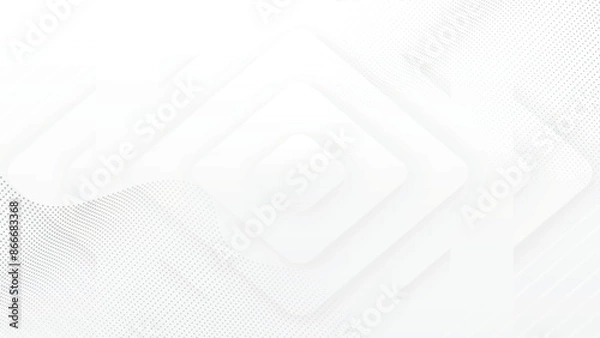 Obraz triangle white background with white Textures art work in full vector