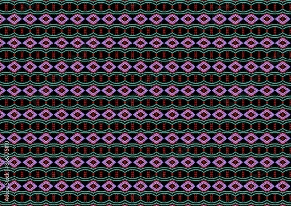 Obraz seamless pattern