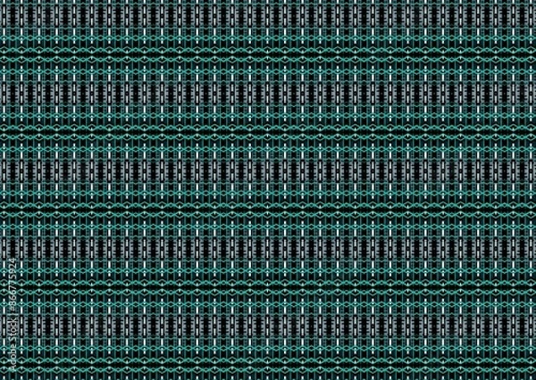 Obraz seamless knitted pattern