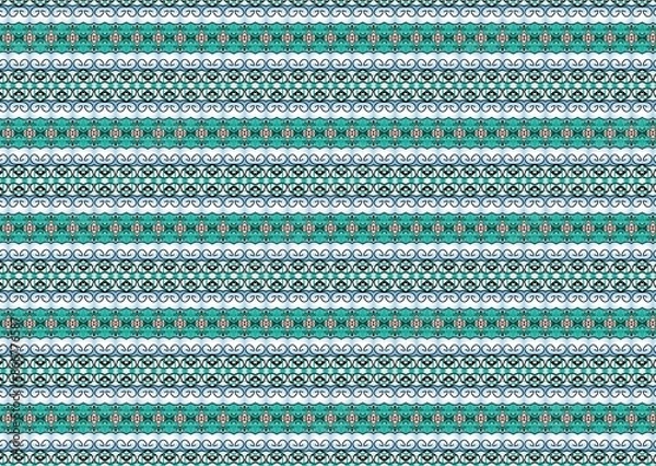 Obraz seamless knitted pattern
