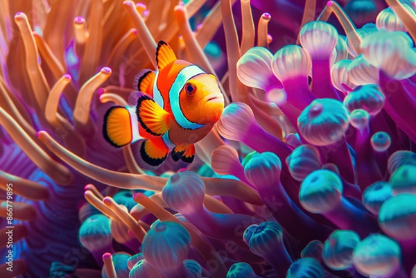 Fototapeta Clownfisch