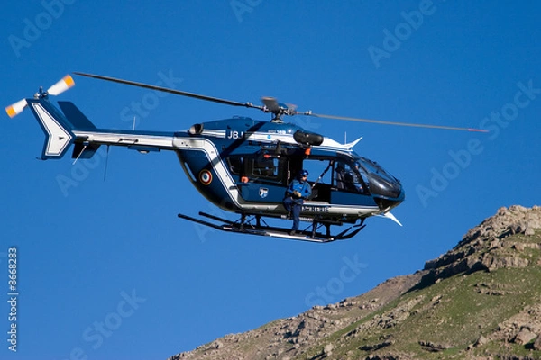 Obraz Śmigłowiec EC145