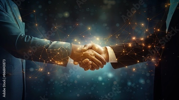 Fototapeta customer relationship management, relationship management, Generative Ai 