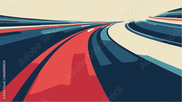 Obraz Abstract Vector Graphic - Background - Wallpaper - Art