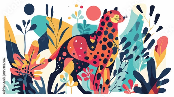 Fototapeta Abstract Vector Graphic - Background - Wallpaper - Art