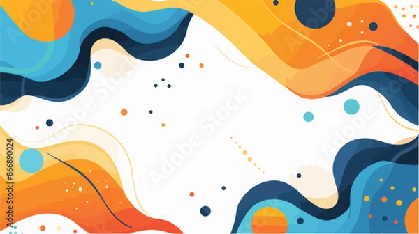 Obraz Abstract Vector Graphic - Background - Wallpaper - Art