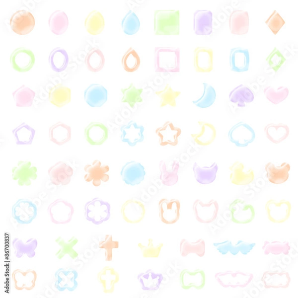 Fototapeta デコラなビジュー・パール