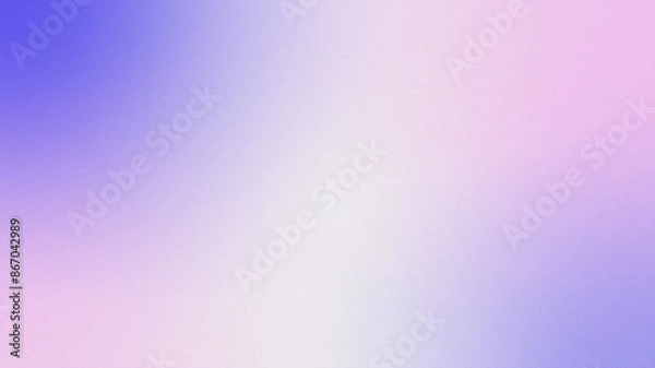 Obraz Noise pastel gradient background in blue purple pink with subtle grain effect for modern and stylish project