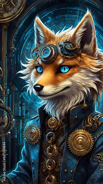 Obraz the wolf in the night