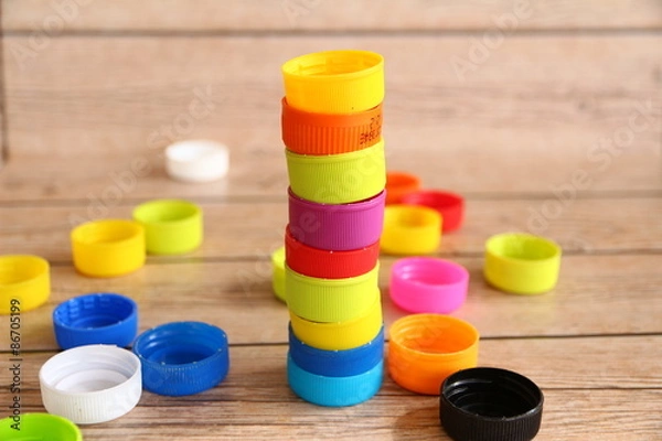 Obraz Colorful Bottle Caps