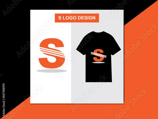 Obraz Creative S Letter Logo Design