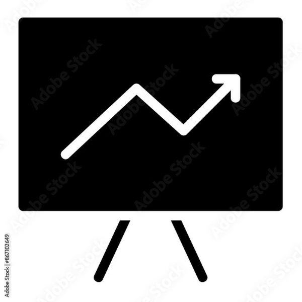 Obraz illustration of a graph