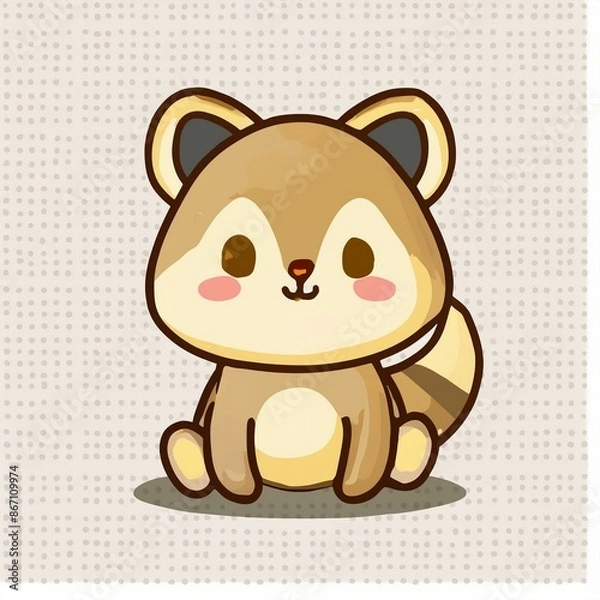 Obraz 動物　イラスト　素材