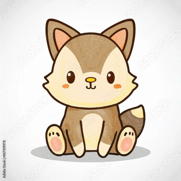 Fototapeta 動物　イラスト　素材