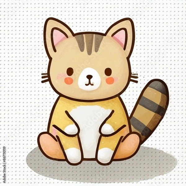 Fototapeta 動物　イラスト　素材