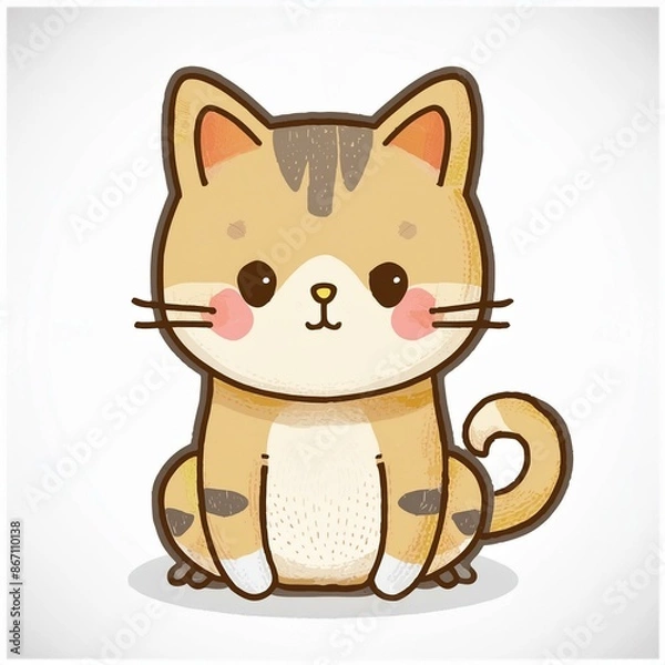 Obraz 動物　イラスト　素材