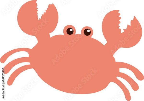 Obraz crab sea creatures
