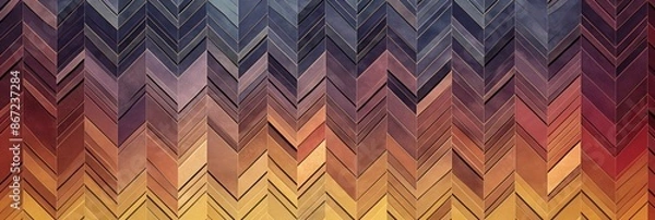 Fototapeta Herringbone Material Structure Background - Generative AI