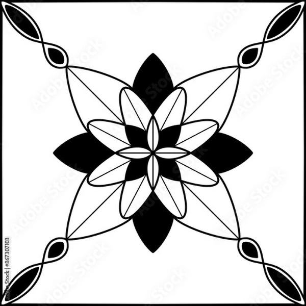 Obraz Shameless pattern design,  Shameless background, Shameless, graphic, geometric, geometric graphic