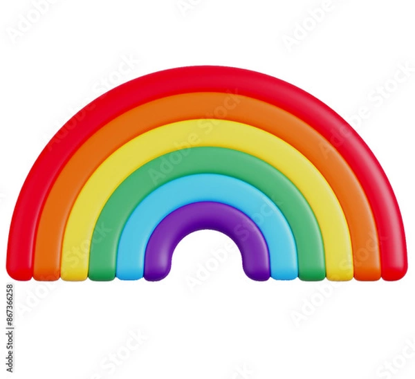 Obraz colorful rainbow