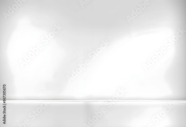 Obraz Radiant White Studio Backdrop with Dimensional Shadows
