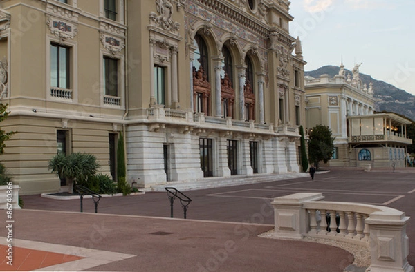 Obraz Beautiful architecture in Monte Carlo