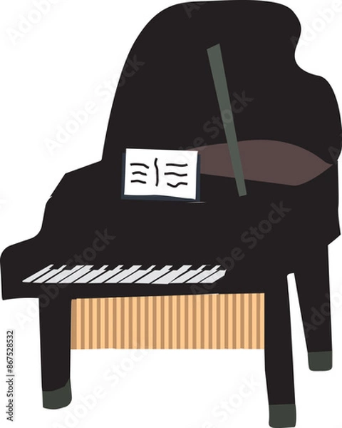 Fototapeta グランドピアノ