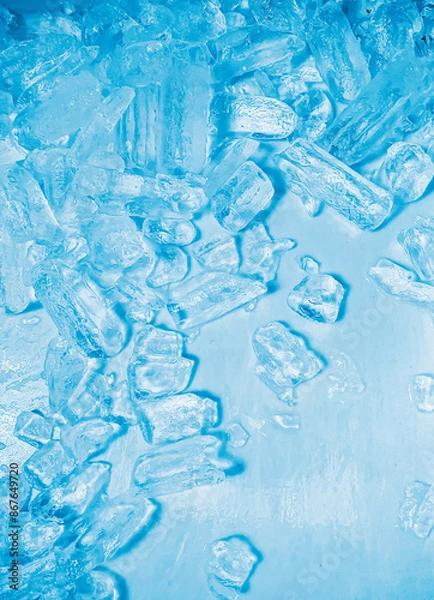 Fototapeta icecubes background,icecubes texture,icecubes wallpaper,ice helps to feel refreshed and cool water from the icecubes helps the water refresh your life and feel good.ice drinks for refreshment business