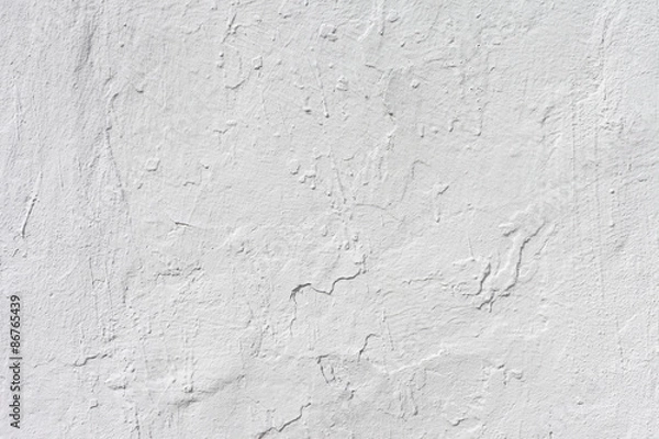 Obraz Grungy White Concrete Wall Background