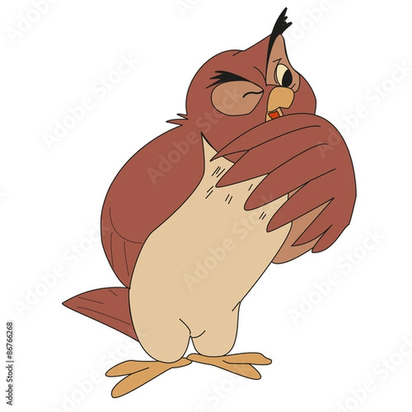 Fototapeta Eule, Owl