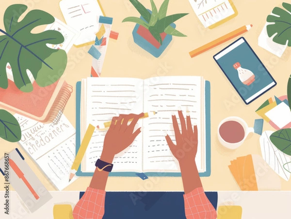 Fototapeta creative process