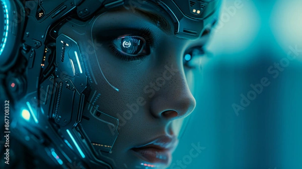 Obraz masthead background image on cybersecurity theme