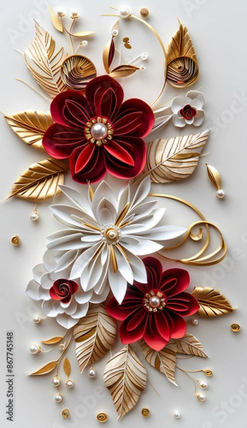 Obraz Christmas decoration on a table