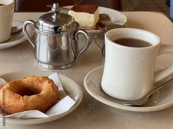 Obraz coffee and donuts