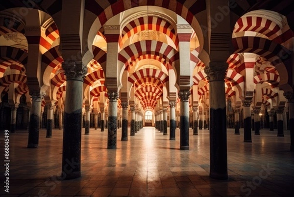 Obraz The Great Mosque of Cordoba, where prayers resonate across dimensions.