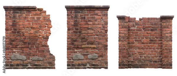 Fototapeta old brick wall