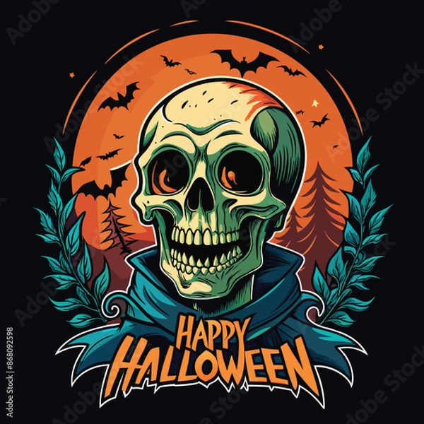 Obraz Charming Zombie Designs Vector Illustration
