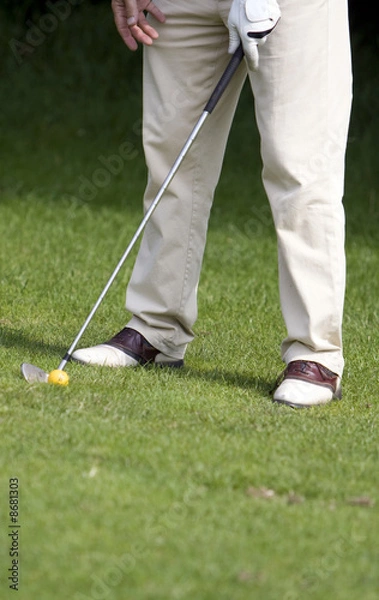 Fototapeta golfer