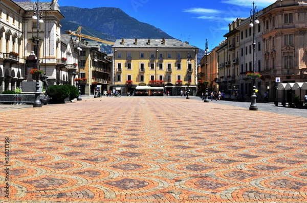 Obraz Aosta town square