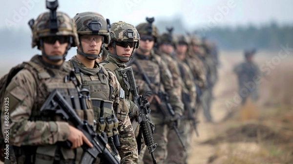 Obraz NATOs efforts in conflict resolution.