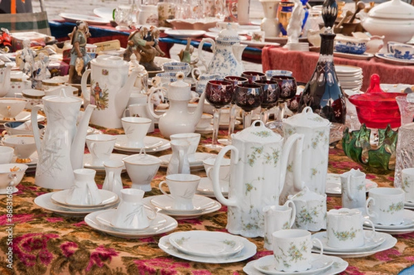 Obraz jarmark staroci