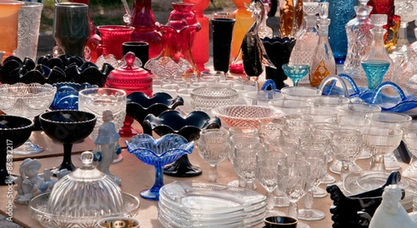 Obraz jarmark staroci