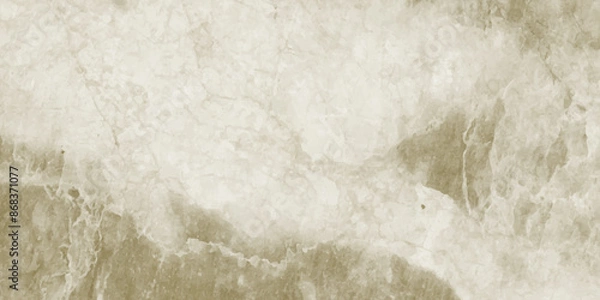 Fototapeta White stone wall. Vector beige Colorful watercolor hand paint design banners. Cream grunge textures Vector of coffee grunge background with rough, old, textured effect. Light olive background