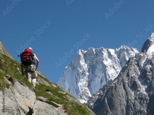 Obraz Les grandes Jorasses