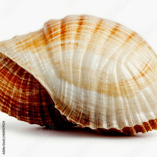 Fototapeta seashell, isolated on white background