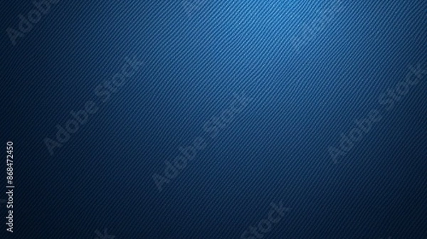 Obraz Jeans denim texture pattern background, navy blue denim jeans canvas material in macro closeup.