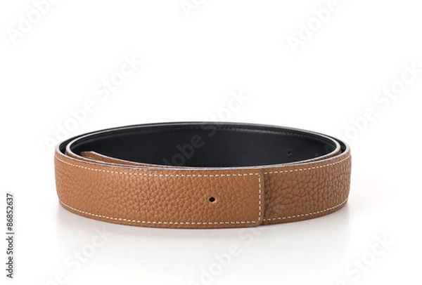 Fototapeta belt isolated on white background