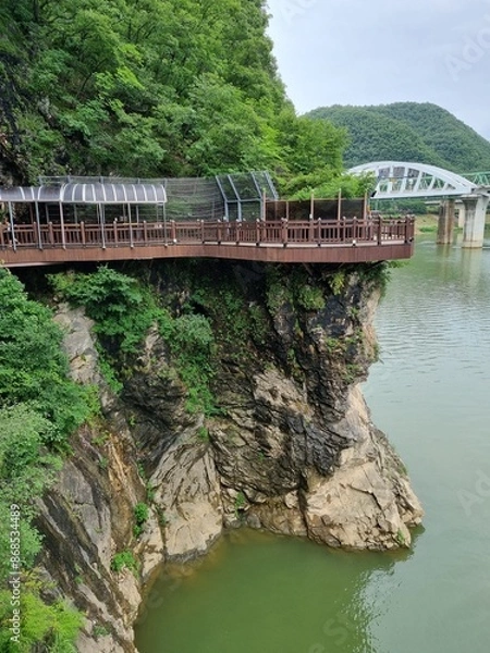 Obraz bridge over the river