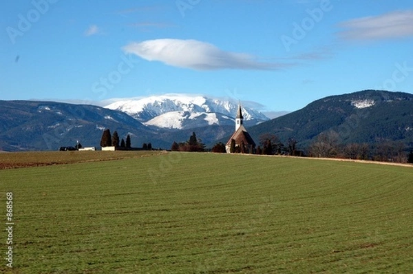 Obraz schneeberg from ternitz austria